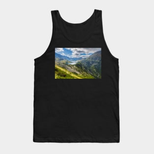 Five Ponds valley scenic landscape in Tatra Mountains Tank Top